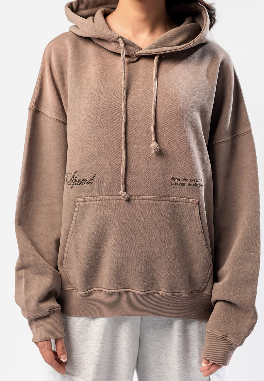 Oversized Embroidered Hoodie